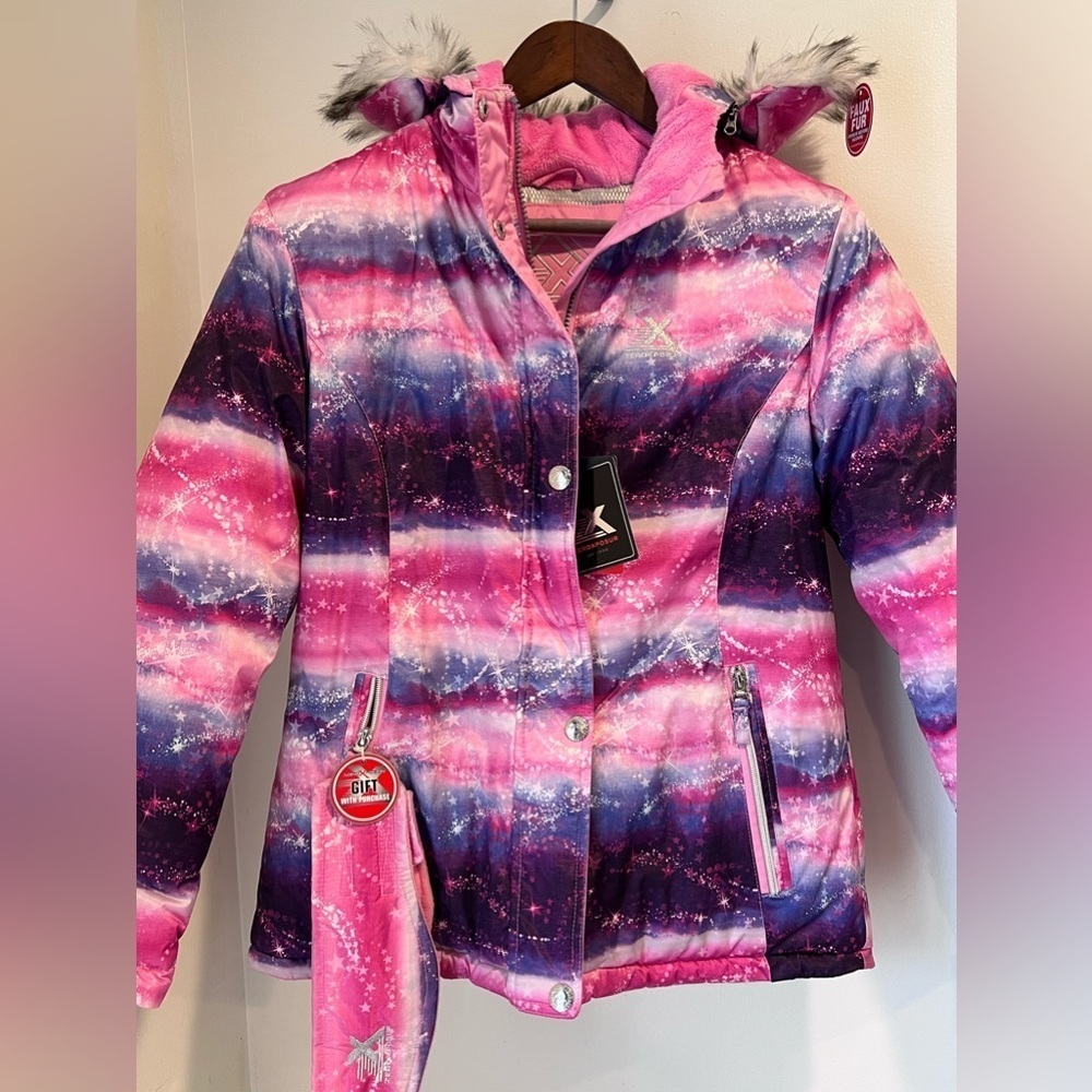 Girls ZeroXposur Winter Coat with headband